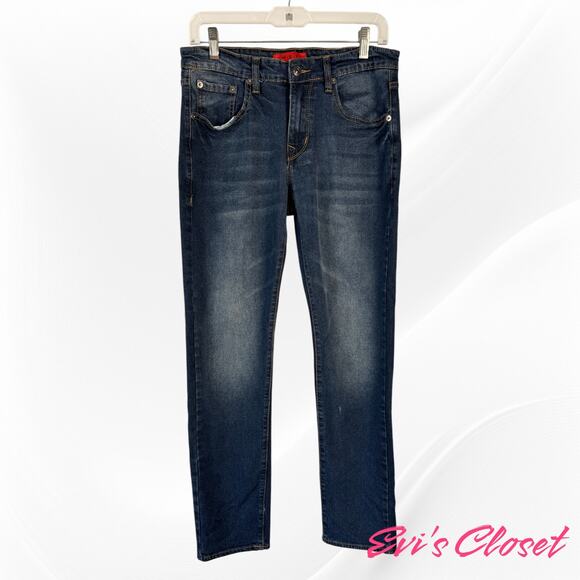 MBX Slim Fit Blue Men's Jeans 30x30 - Picture 1 of 8